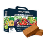 Buy the coconut coir bricks from RIOCOCO as effective liners between the soil mix